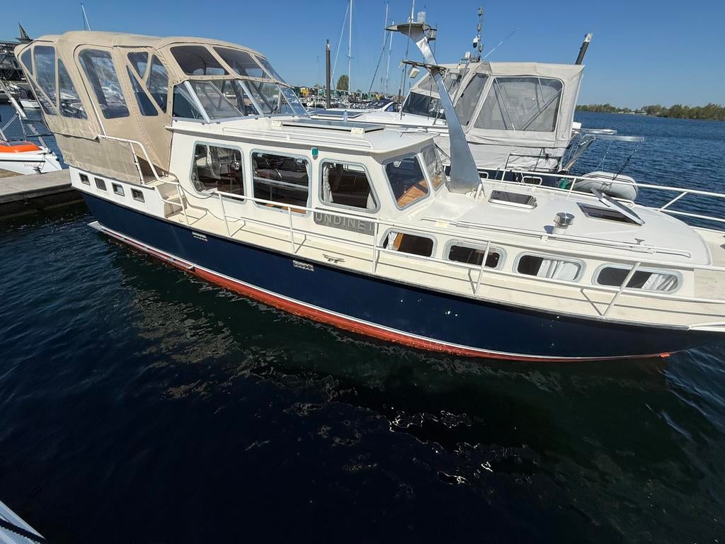 Pedro 1200 1984 DAF 575 boegschroef woonboot, Watersport en Boten, Motorboten en Motorjachten, Ophalen, Gebruikt, Staal, Diesel
