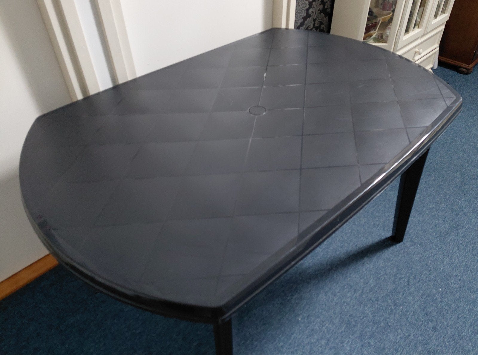 Nette tuintafel, Ophalen, Kunststof, 50 tot 100 cm, 50 tot 100 cm