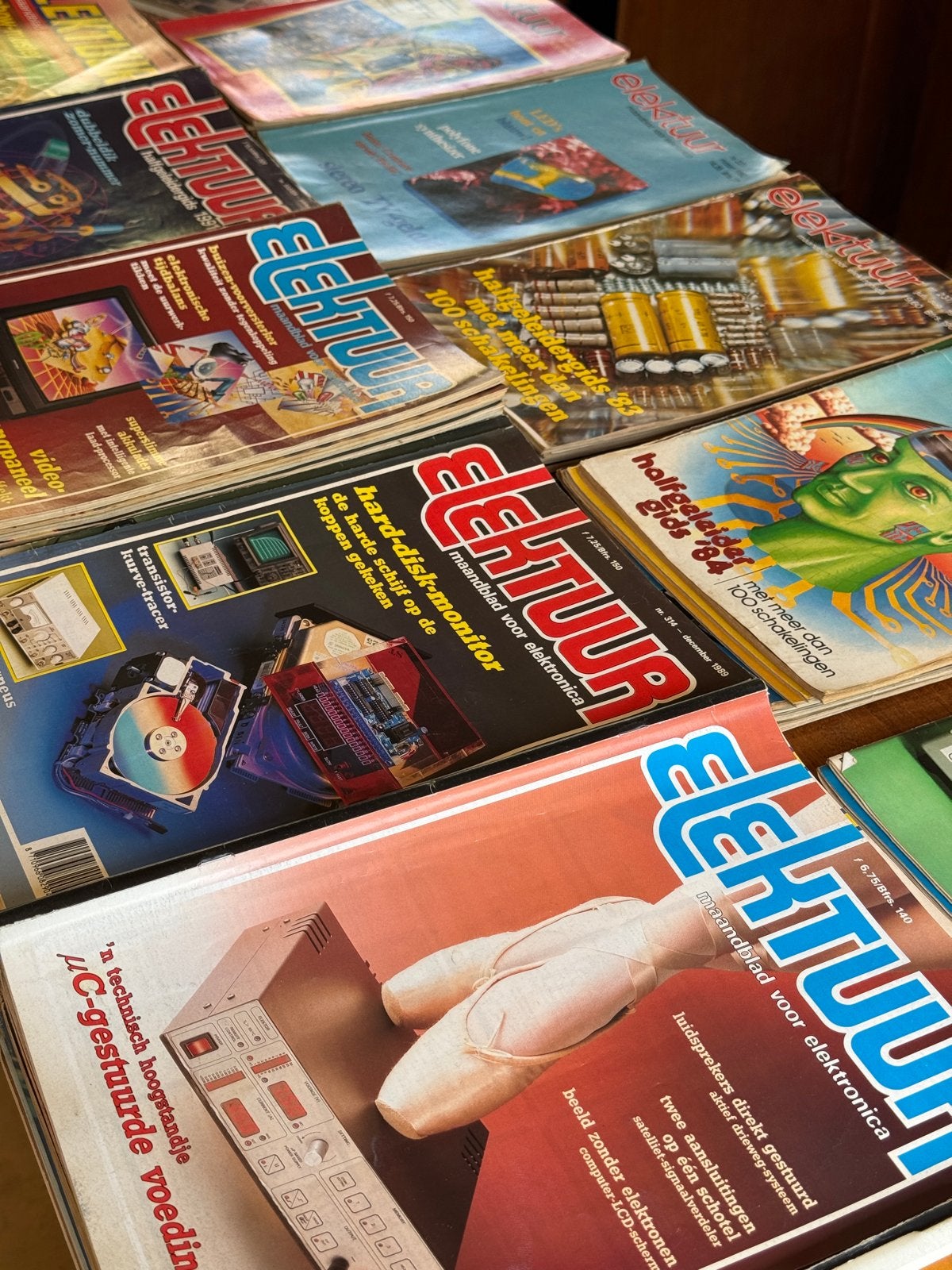 Elektuur Elektor (ca. 40 jaar), Ophalen, Gelezen, Wetenschap en Natuur