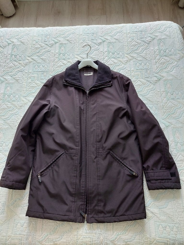 Te koop herenjas maat 50 voor €20,00, Angelo Litrico (V&D), Maat 48/50 (M), Zwart, Ophalen of Verzenden