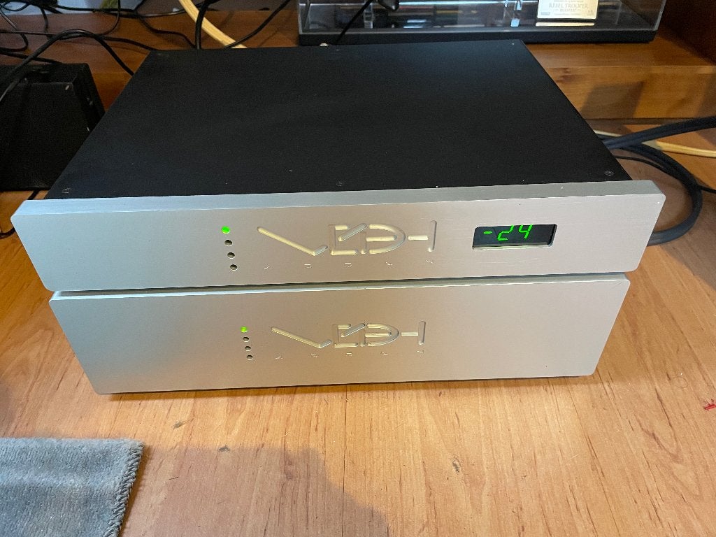Arry - Van Den Hul voor en eindversterker high end, Audio, Tv en Foto, Zo goed als nieuw, 120 watt of meer, Stereo, Ophalen