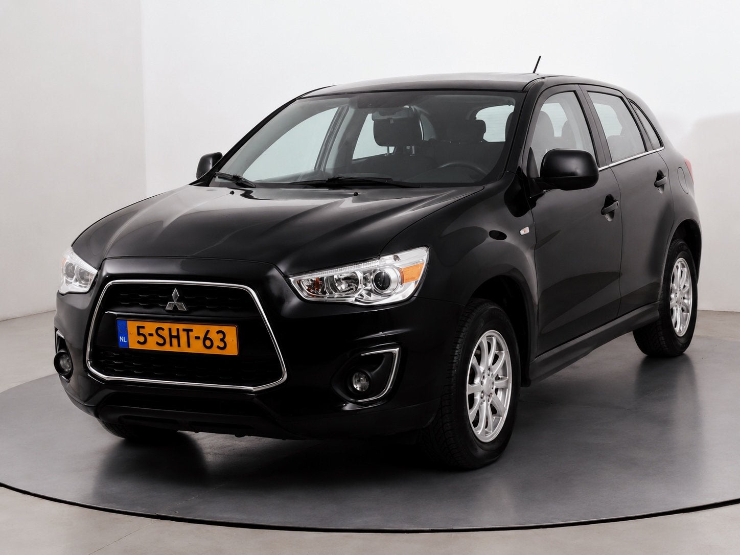Mitsubishi ASX 1.6 cleartec Dealer onderhouden instap klaar!, Auto's, Voorwielaandrijving, Stof, Zwart, 4 cilinders