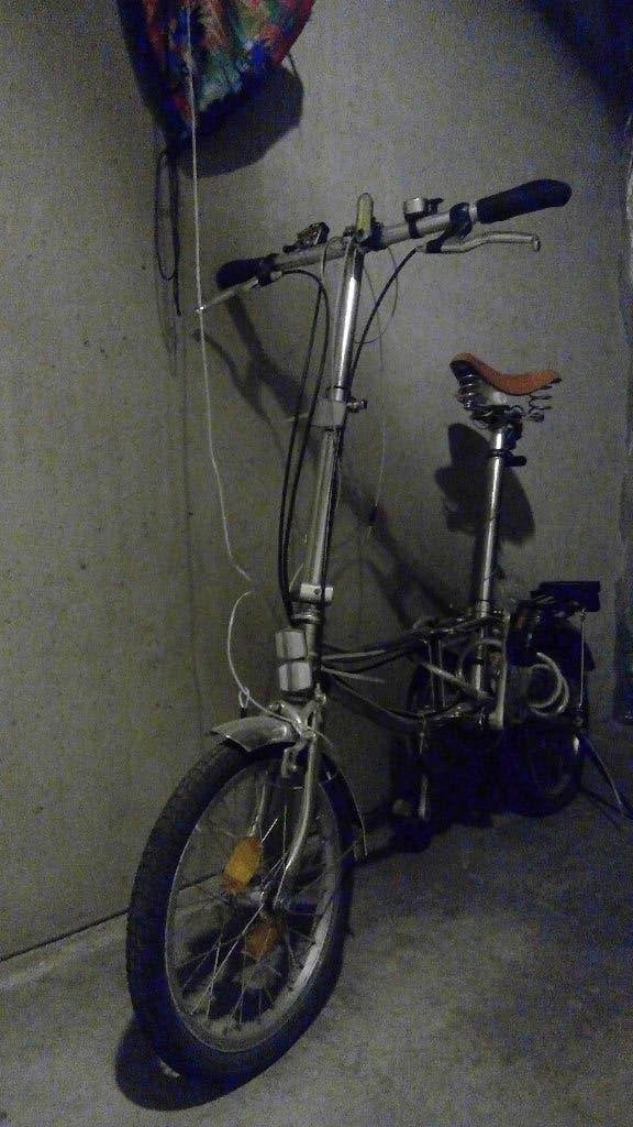 Vouwfiets 16-inch met toebehoren., Fietsen en Brommers, Overige merken, Gebruikt, Verzenden, 16 tot 18 inch