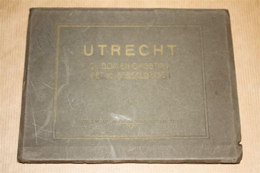 Utrecht - Zeldzame leporello uitgave - Circa 1900 !!, Ophalen of Verzenden