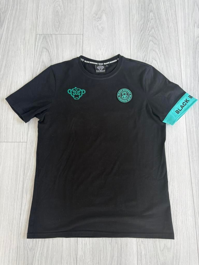 Black Bananas shirt heren maat S slim fit, Ophalen of Verzenden, Zo goed als nieuw, Maat 46 (S) of kleiner, Zwart