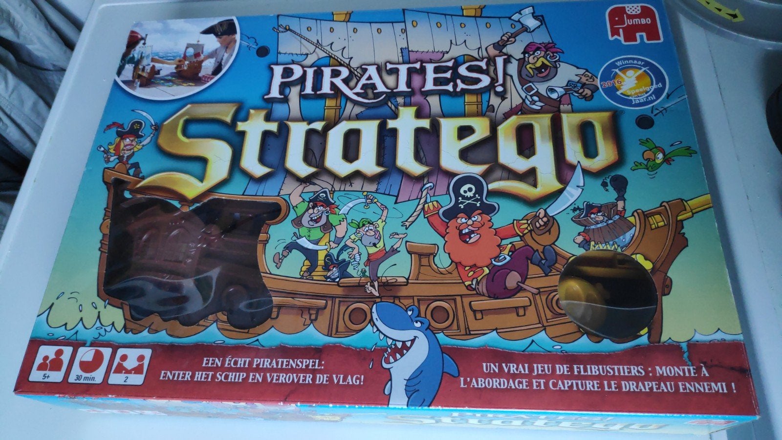 Stratego Pirates! Bordspel - Jumbo, Een of twee spelers, Ophalen of Verzenden, Gebruikt, Jumbo