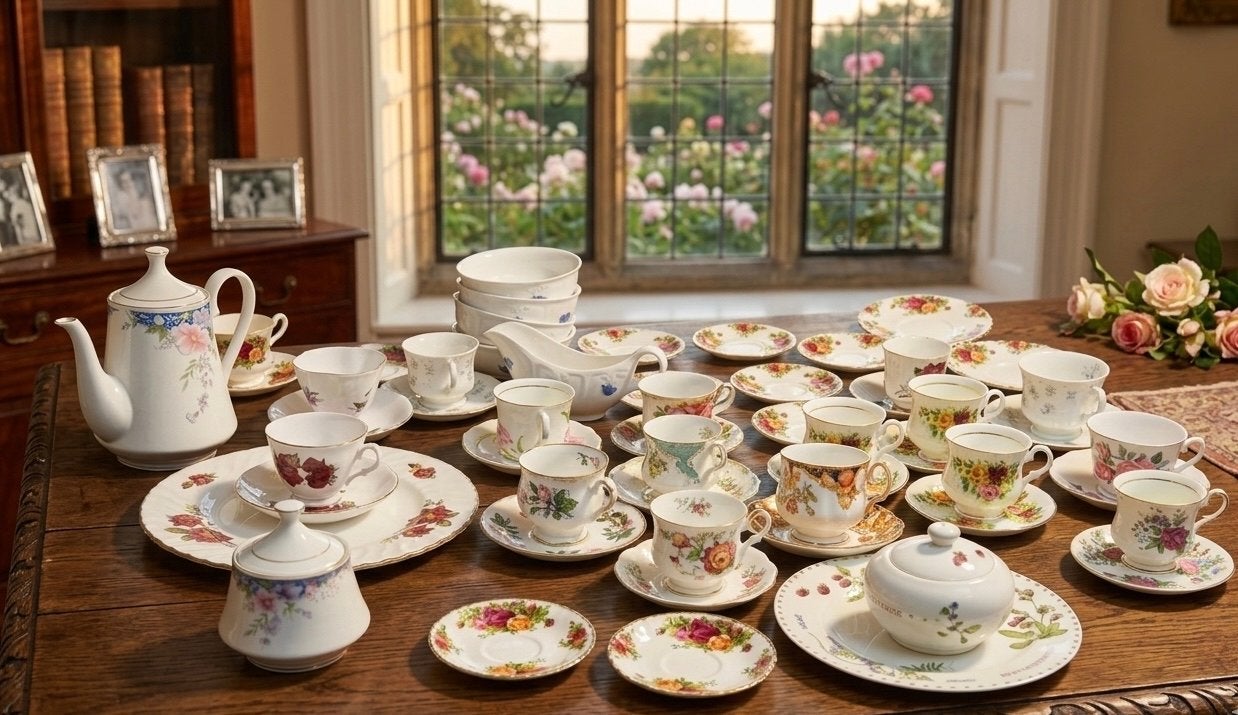 Prachtig Vintage Porselein Lot – Royal Albert, Gustavsberg, Ophalen of Verzenden