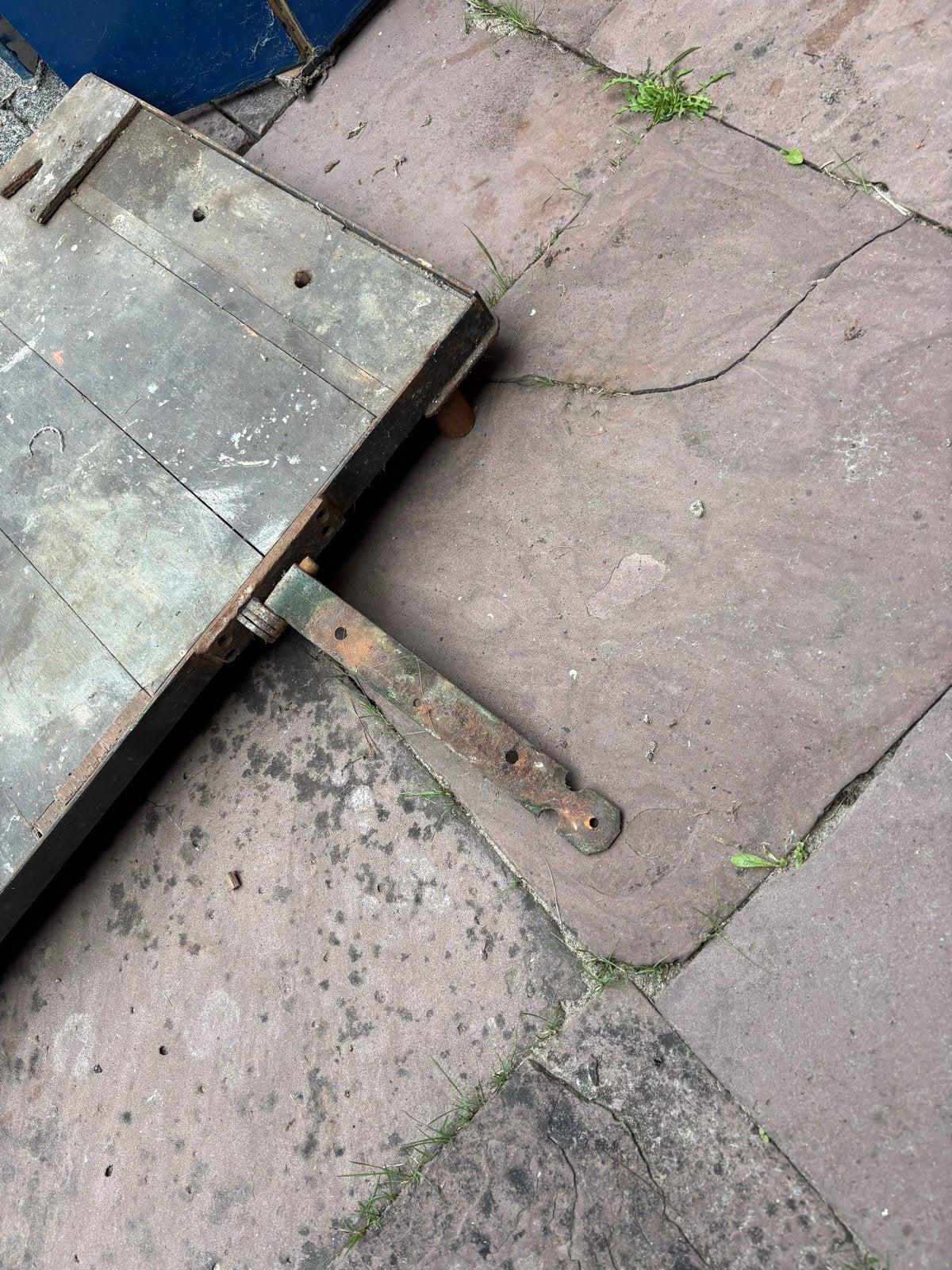 Opklapbare werkbank / tafel, Doe-het-zelf en Verbouw, Werkbanken, Ophalen, Gebruikt, 170 cm of meer, Inklapbaar