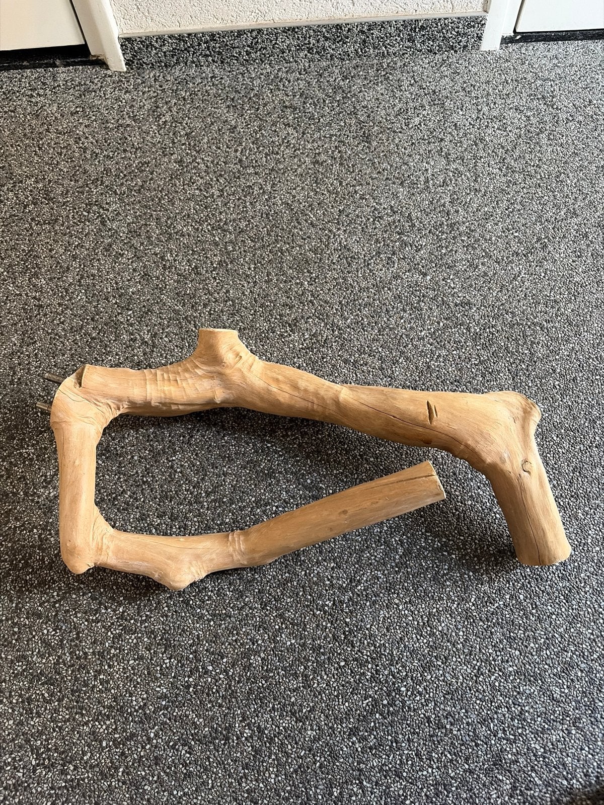Decoratieve Teak Hout Tak - Uniek Stuk, Meerdere dieren, Papegaai