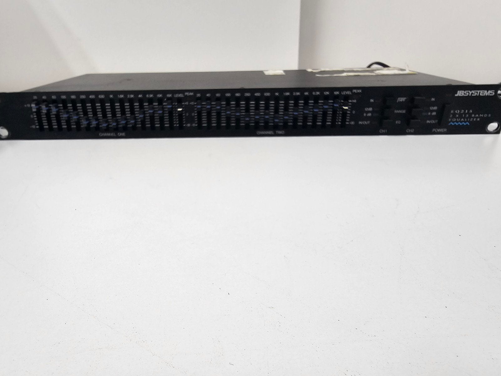 JB Systems EQ215 – 2 x 15 Bands Equalizer, Ophalen, Gebruikt, Equalizer