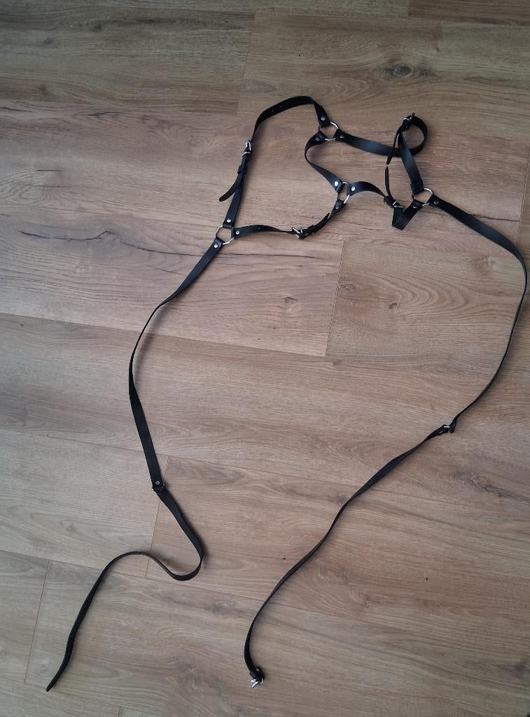 Leren harnas, Verzenden, Zo goed als nieuw, Bovenkleding