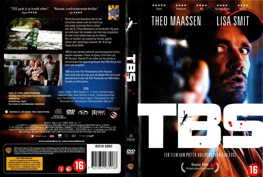 TBS, Vanaf 16 jaar, Ophalen of Verzenden, Zo goed als nieuw, Overige genres