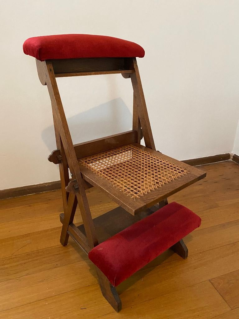 antieke biechtstoel, Antiek en Kunst, Antiek | Meubels | Stoelen en Banken, Ophalen