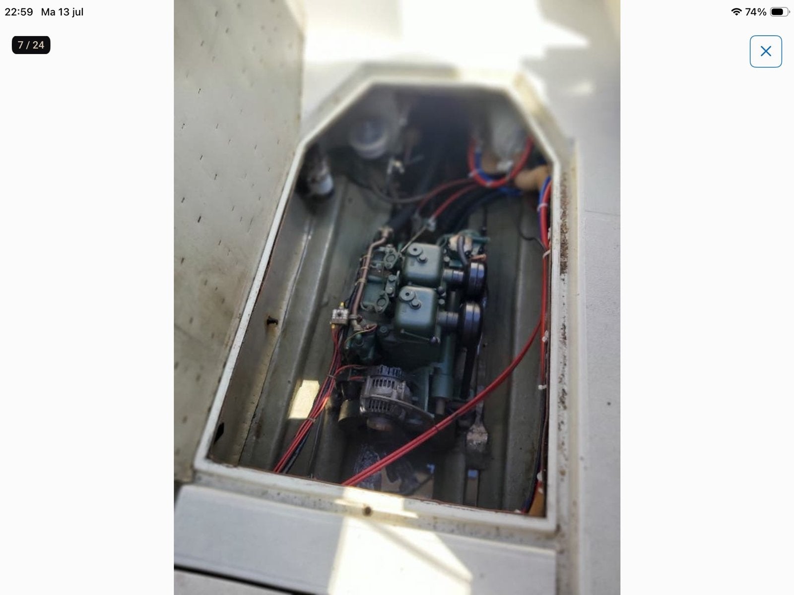 Volvo Penta MD2 dieselmotor 25 pk - Perfect werkend, Ophalen, Gebruikt, Motor en Techniek, Zeilboot of Motorboot