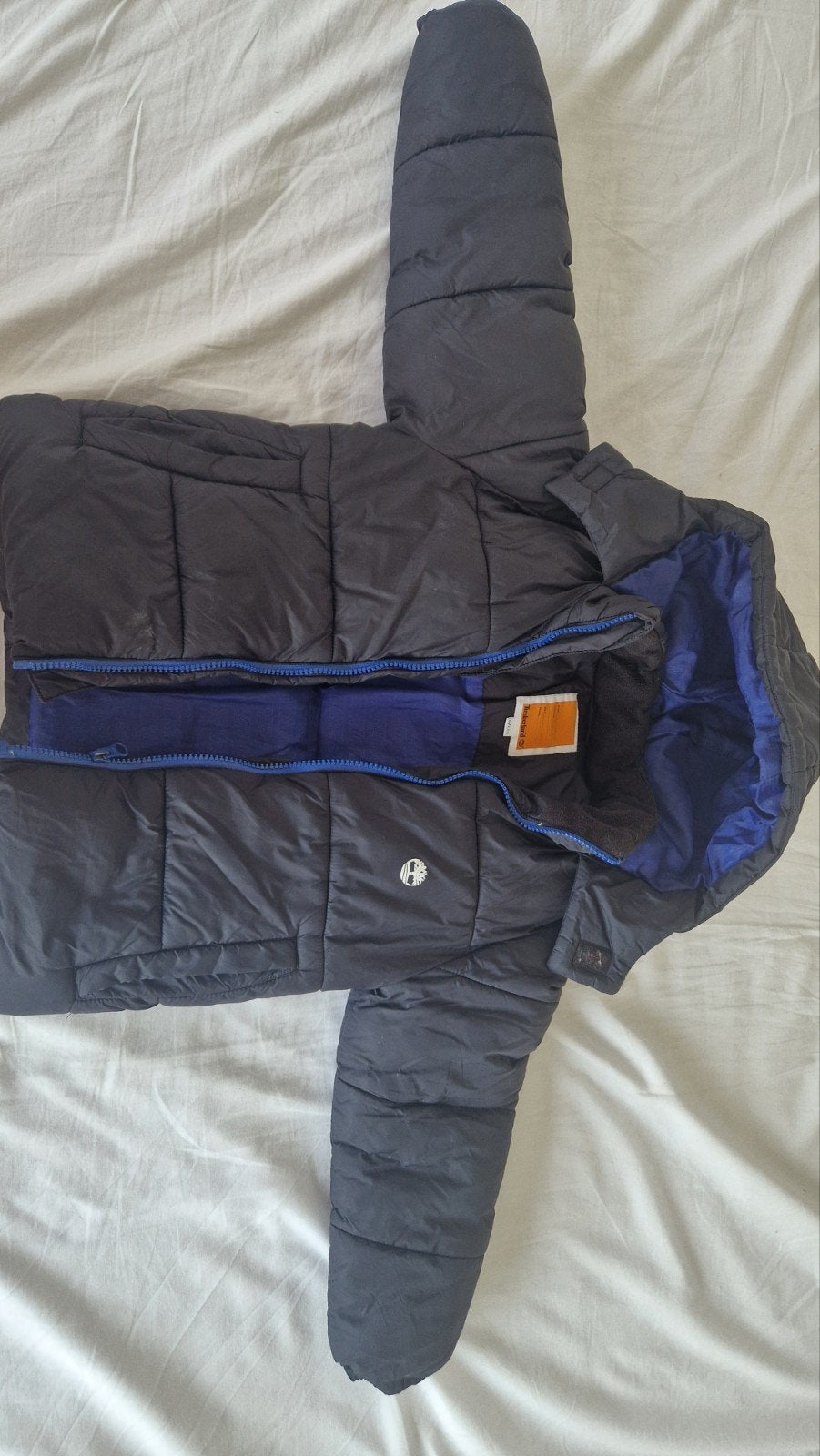 Timberland jas zo goed als nieuw, Timberland, Jongen of Meisje, Ophalen of Verzenden, Zo goed als nieuw