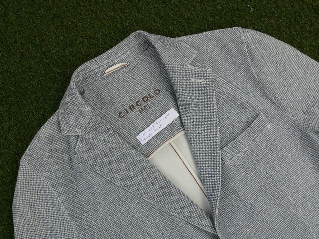 CIRCOLO 1901 jasje jersey colbert maat 50 als nieuw, Maat 48/50 (M), Ophalen of Verzenden, Zo goed als nieuw, Grijs