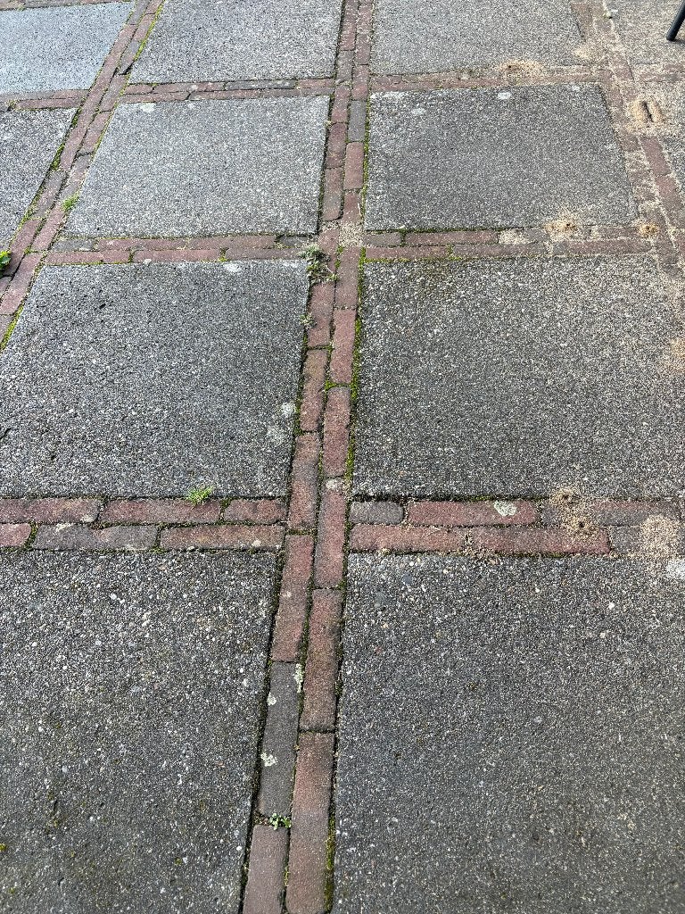 Betontegels 60x60  gratis afhalen, Ophalen, Gebruikt, 10 m² of meer, Beton