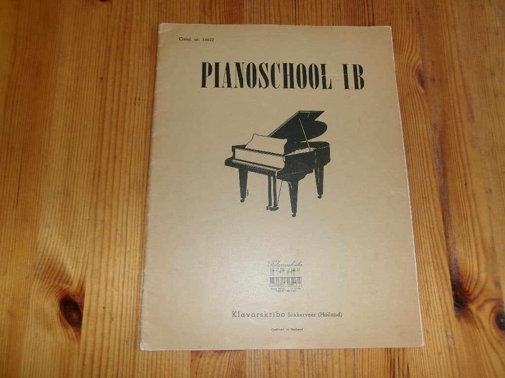 Klavarskribo - Pianoschool 1B / De eerste piano stukjes …., Muziek en Instrumenten, Bladmuziek, Gebruikt, Klassiek, Les of Cursus