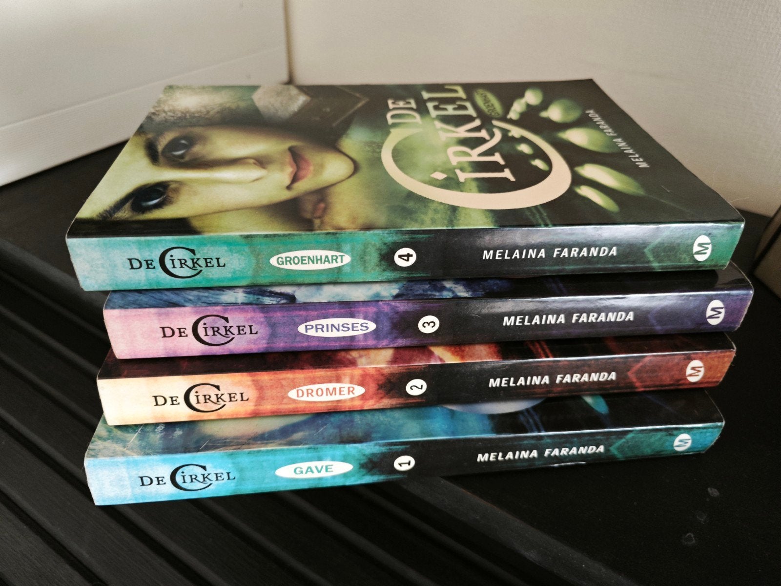 De Cirkel serie (deel 1-4) - Melaina Faranda, Ophalen of Verzenden, Gelezen