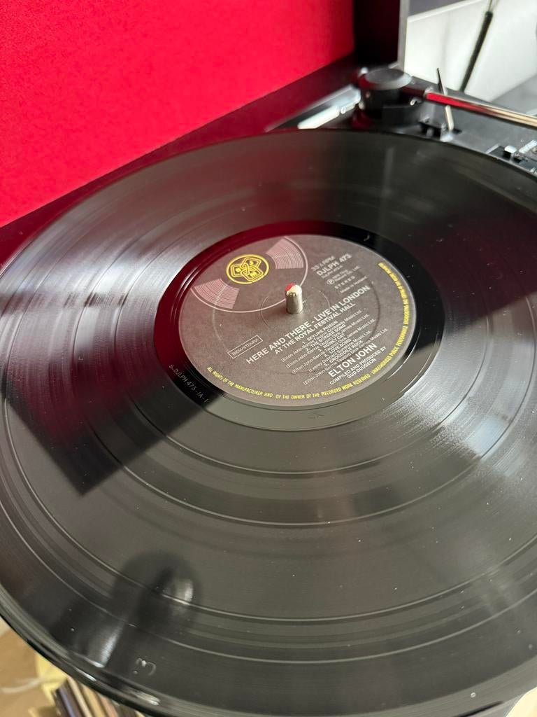 Elton John - Here and There LP (1974) en nog 3, Ophalen of Verzenden, Gebruikt, 12 inch