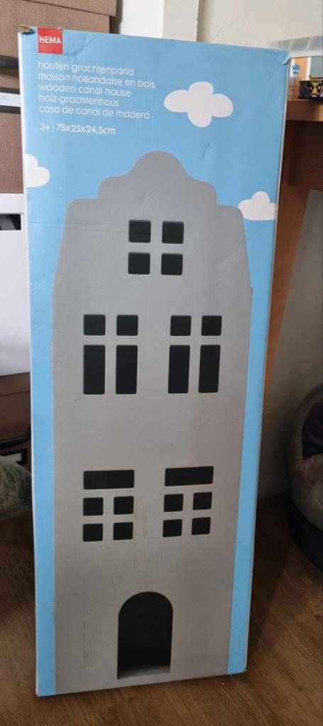 2 Grachtenpandjes Hema, Ophalen of Verzenden, Gebruikt, Poppenhuis