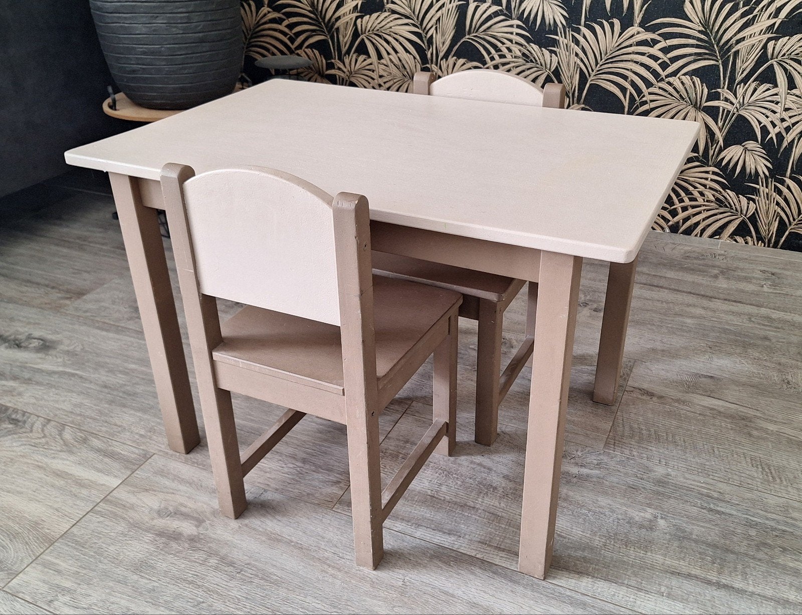 Kinderstoel en tafel set, Kinderen en Baby's, Ophalen, Gebruikt, Tafel(s) en Stoel(en)
