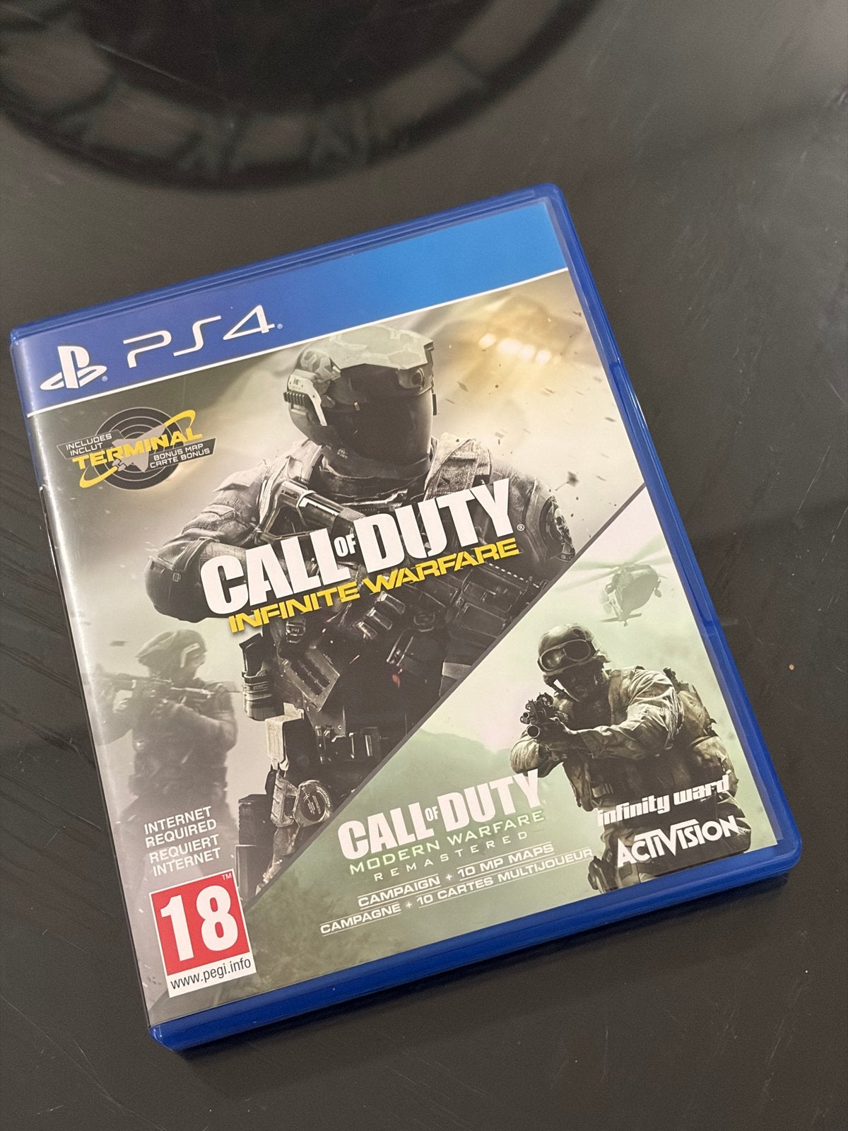 Call of Duty: Infinite Warfare + Modern Warfare Remastered P, Online, Vanaf 18 jaar, Shooter, Ophalen of Verzenden