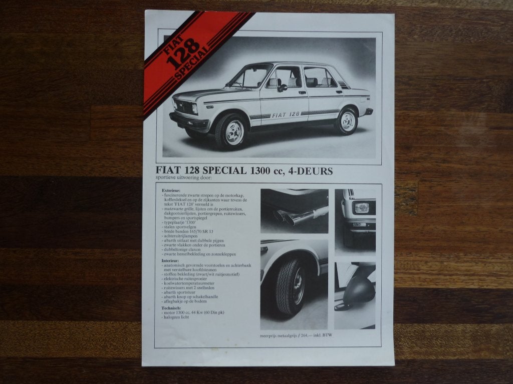 Fiat 128 Special (1978), Ophalen of Verzenden, Nieuw, Overige merken