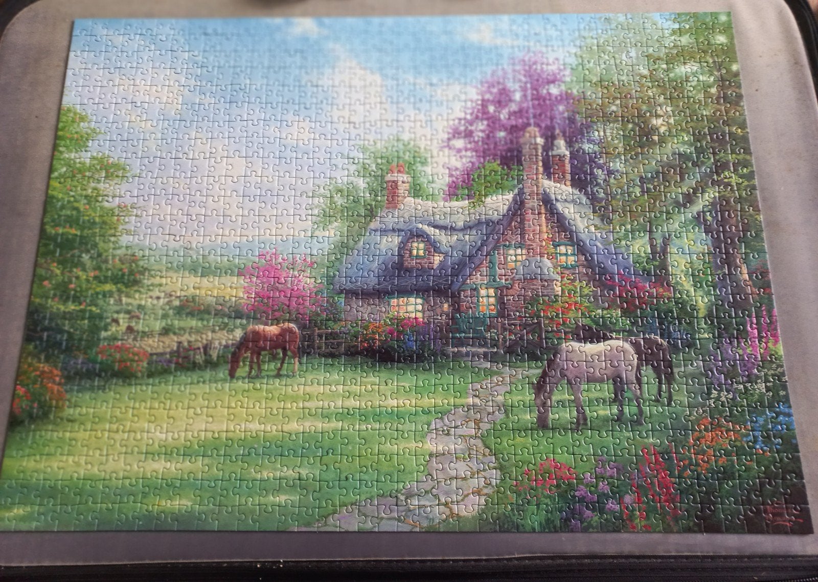 te koop 1000 stukjes puzzle, Ophalen of Verzenden, 500 t/m 1500 stukjes, Gebruikt