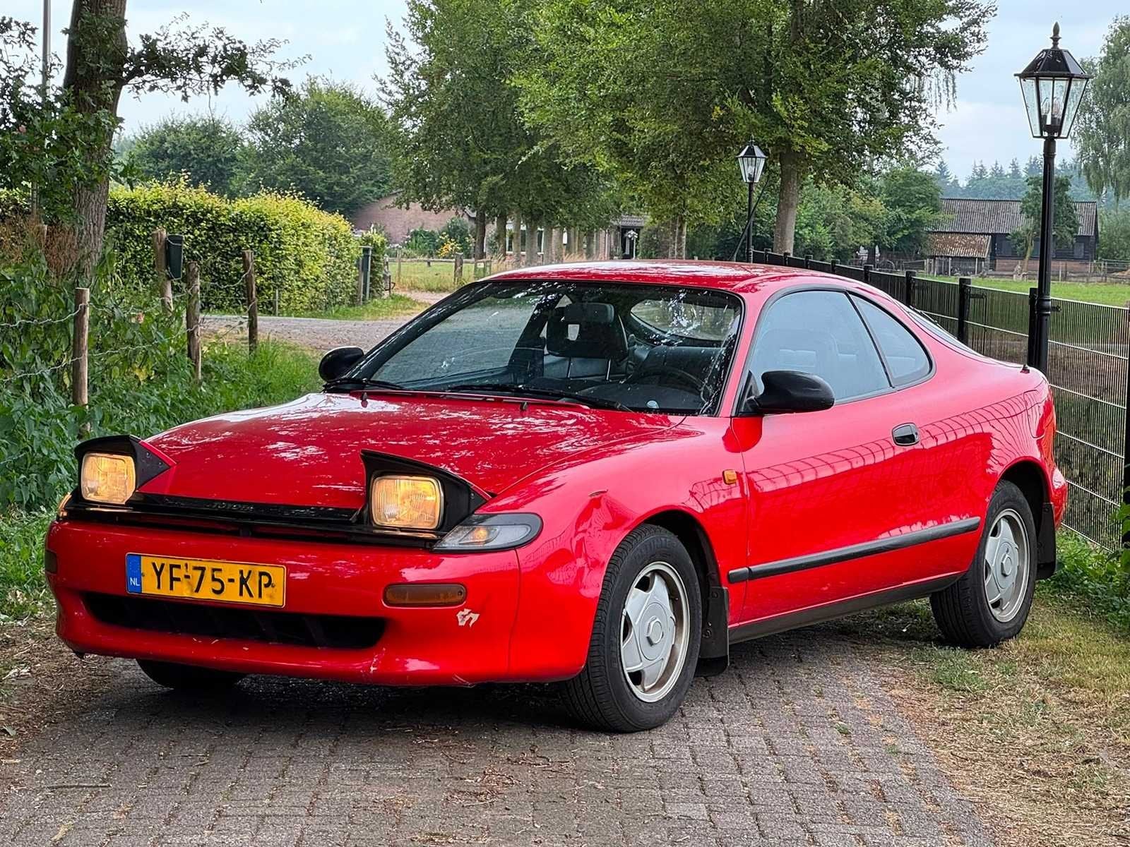 Toyota - Celica - 1.6 STi - 1990 - YF-75-KP - Personenauto, Auto's, Voorwielaandrijving, Gebruikt, 4 cilinders, Cabriolet