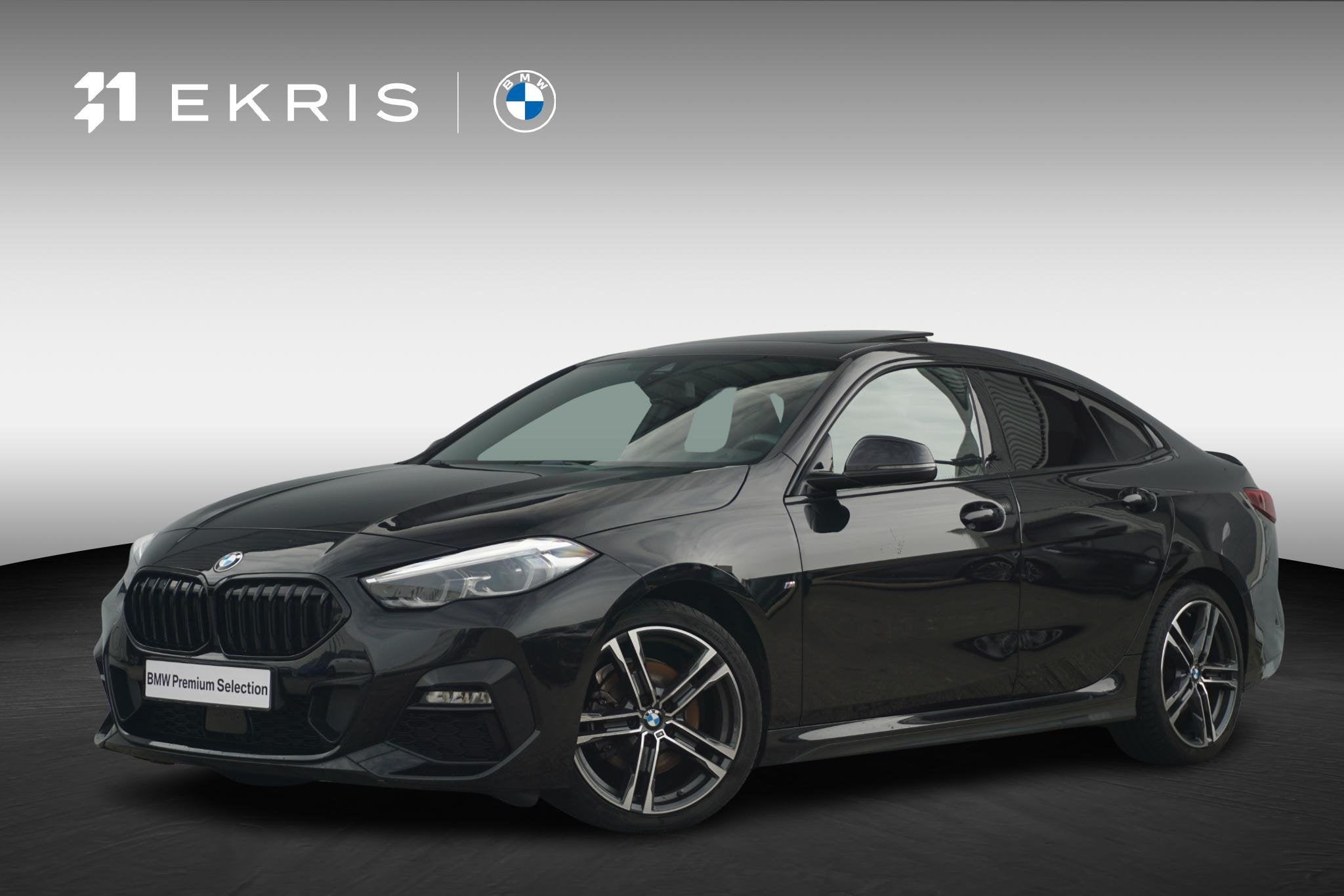 BMW 2 Serie Gran Coupé 218i M Sport Pano Hifi, Auto's, Gebruikt, 1350 kg, Met garantie (alle), Zwart