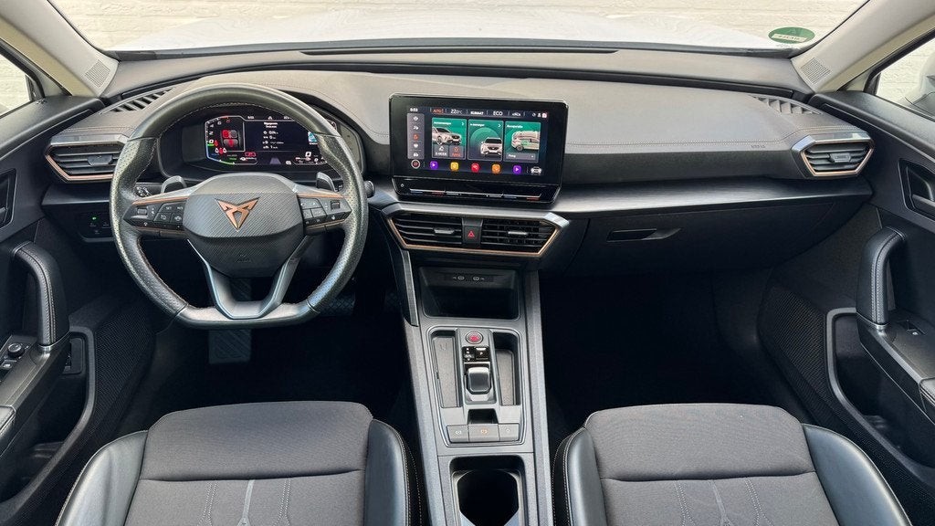 Cupra Formentor 1.4 TSI e-Hybrid Essential SOH 91% Clima Car, Auto's, Cupra, Euro 6, 4 cilinders, Wit, Plug-in hybride
