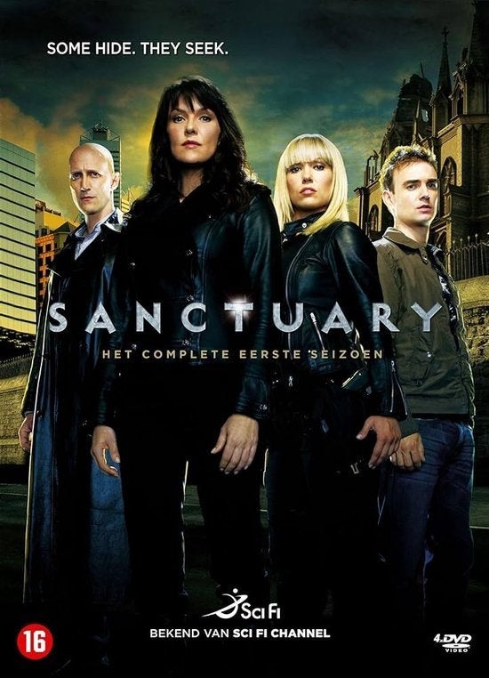 Nieuw! DVD's (4) v/d serie Sanctuary-seizoen 1- SF, Bonusmateriaal, Engels, Vanaf 16 jaar, Seizoen 1