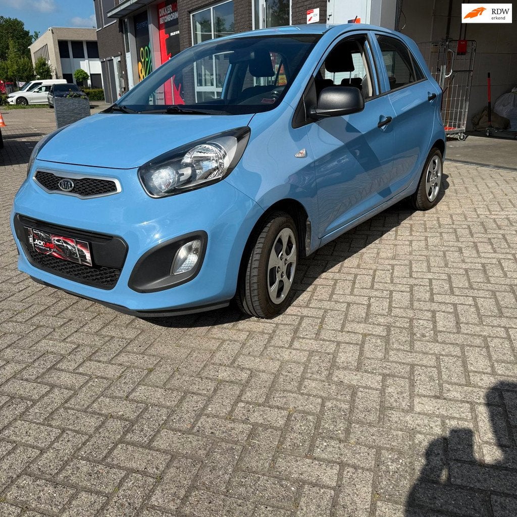 Kia Picanto 1.0 Vision, Auto's, Kia, Voorwielaandrijving, Stof, Gebruikt, Zwart