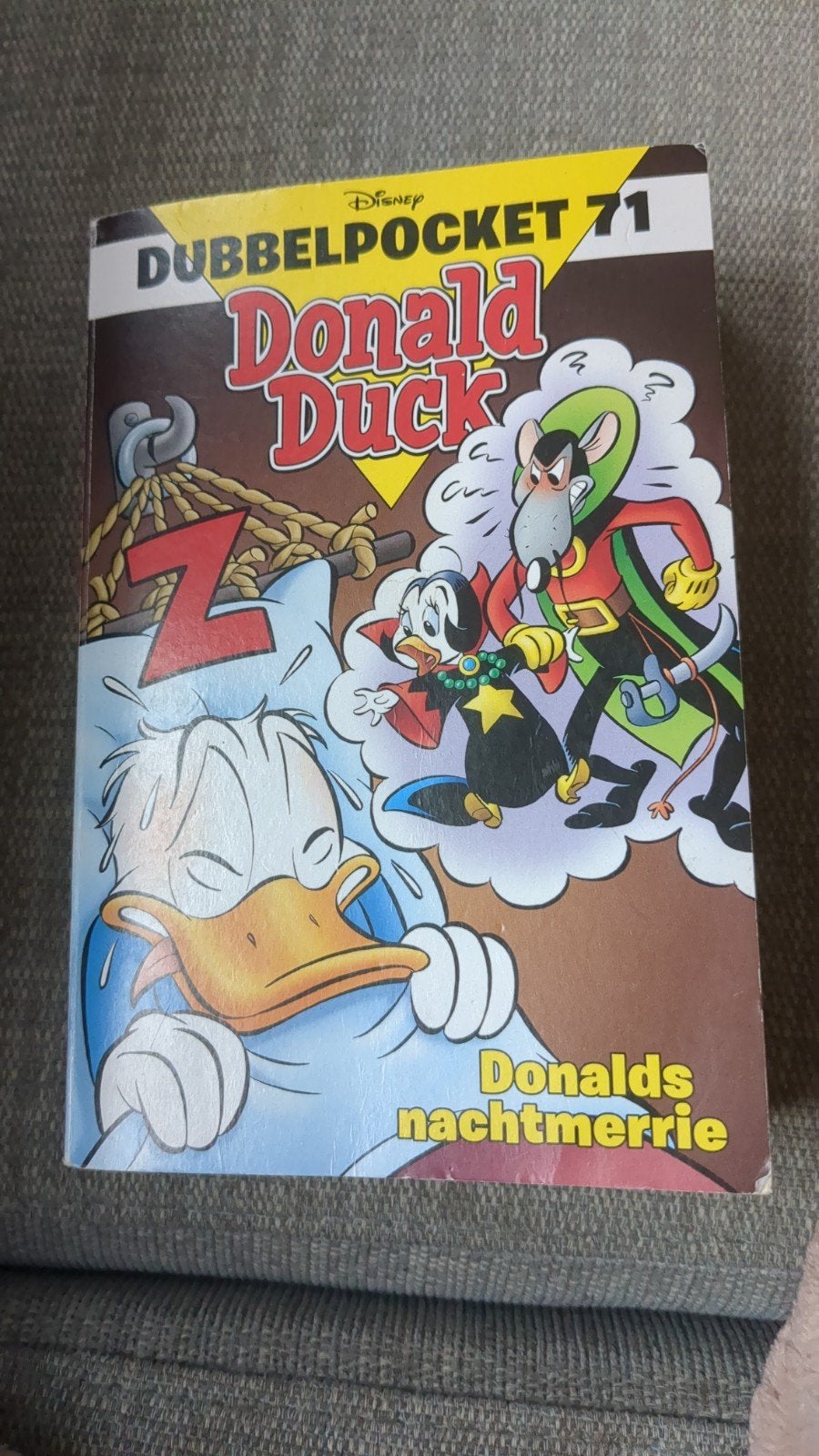 Donald Duck Dubbelpocket 71 - Donalds Nachtmerrie, Boeken, Eén stripboek, Ophalen of Verzenden, Zo goed als nieuw