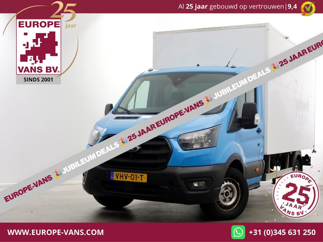 Ford Transit 350 2.0 TDCI 130pk E6 Bakwagen met achterdeuren, Voorwielaandrijving, 15 km/l, Euro 6, 4 cilinders