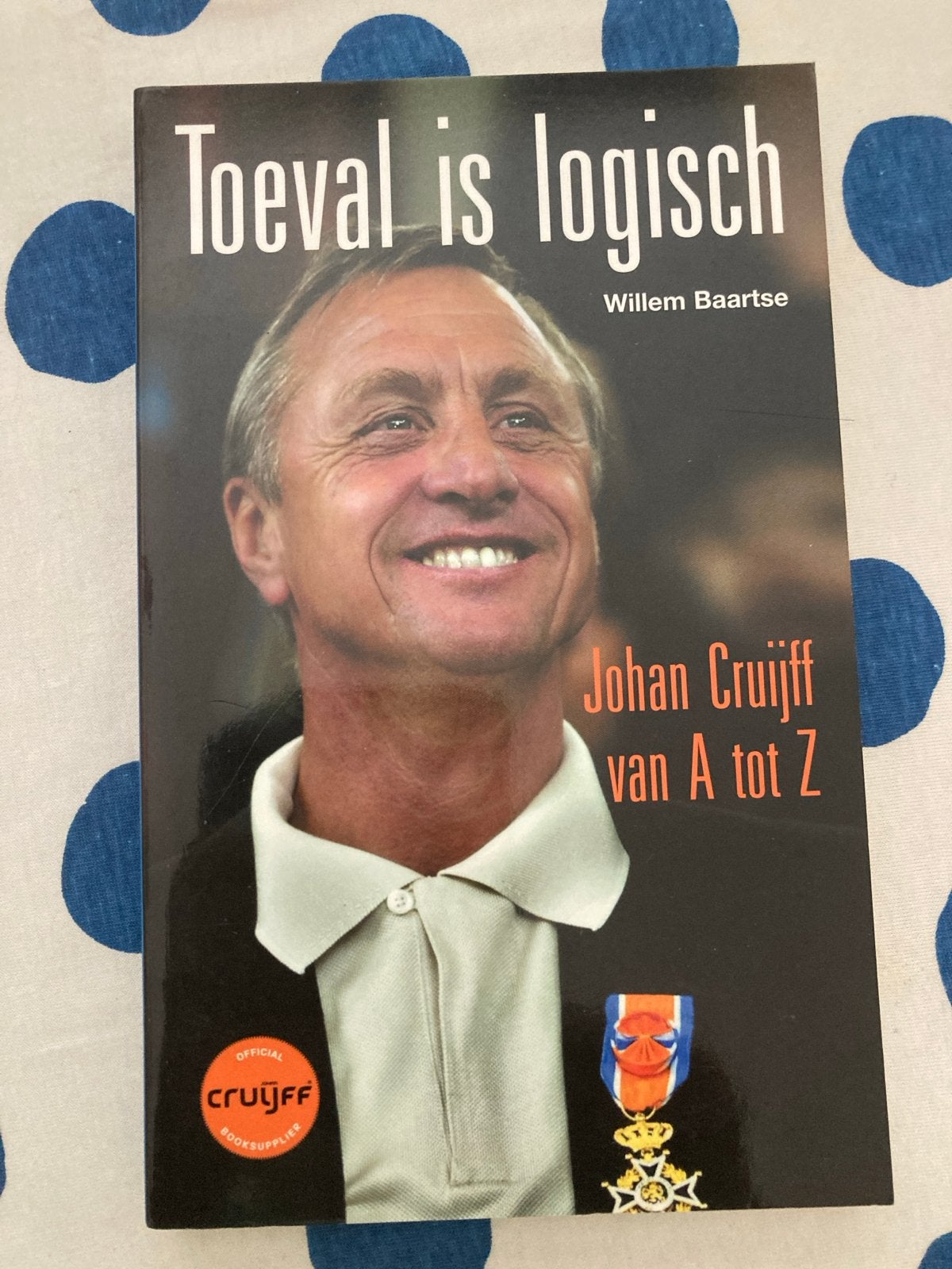 Boek: Toeval is logisch - Johan Cruijff van A tot Z, Ophalen of Verzenden, Zo goed als nieuw, Balsport