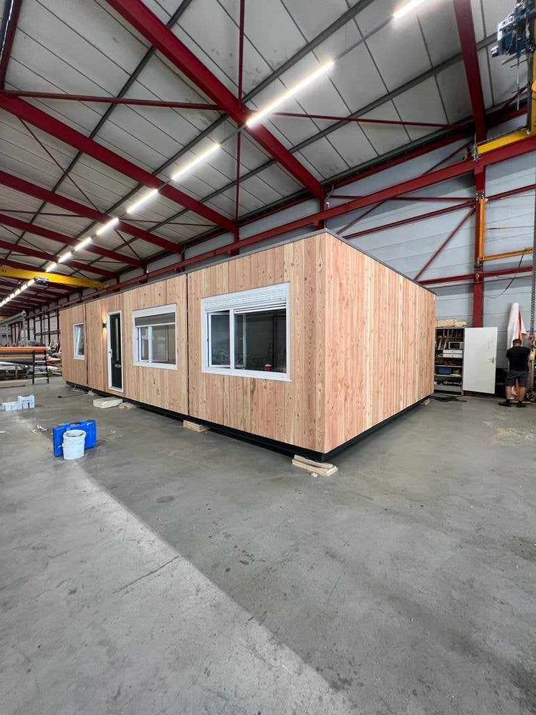 woonunit 72 m2 gasloos met airco, Doe-het-zelf en Verbouw, Ophalen, Zo goed als nieuw