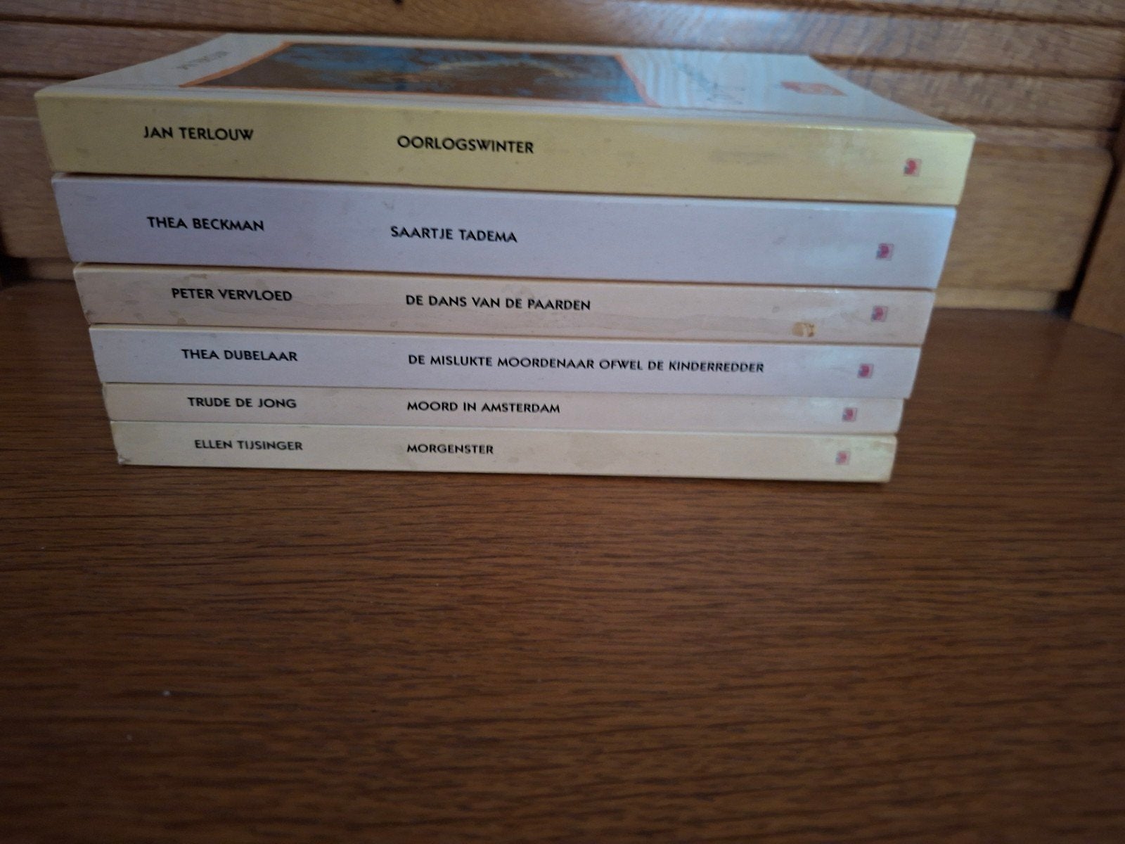 6 Boektoppers leesboeken: Oorlogswinter, Saartje Tadema e.a., Ophalen of Verzenden, Gelezen