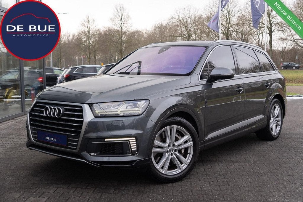 Audi Q7 3.0 TDI e-tron Quattro Sport|S-Line|Org NL NAP|2e Ei, Auto's, Automaat, Gebruikt, 258 pk, 2420 kg