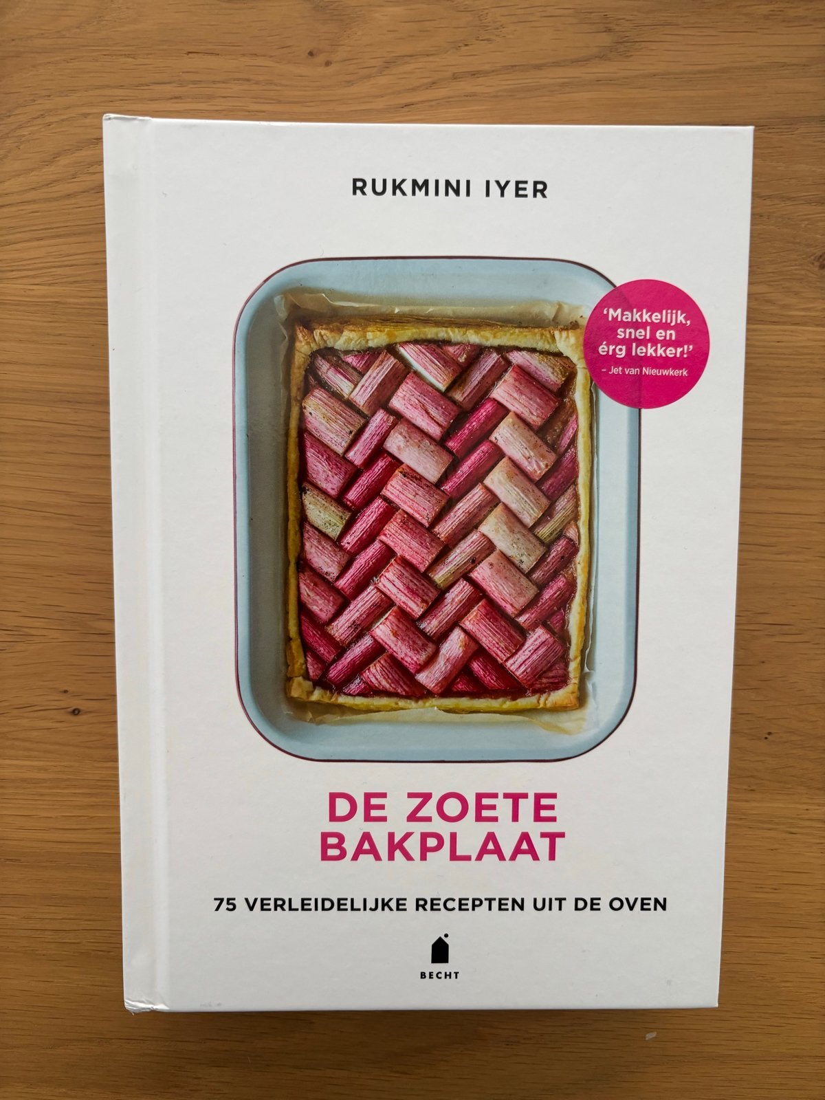 De Zoete Bakplaat - Rukmini Iyer (als nieuw), Ophalen of Verzenden, Zo goed als nieuw, Overige gebieden, Taart, Gebak en Desserts
