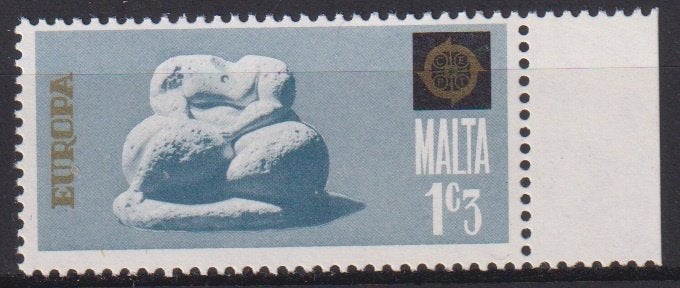 Malta 1980 EUROPA Beeldhouwerk Kunst met TAB, Verzenden, Postfris, Overige thema's