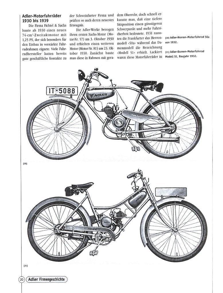 Adler Motorräder, Verzenden, Nieuw, Johann Kleine Vennekate, Merk of Model