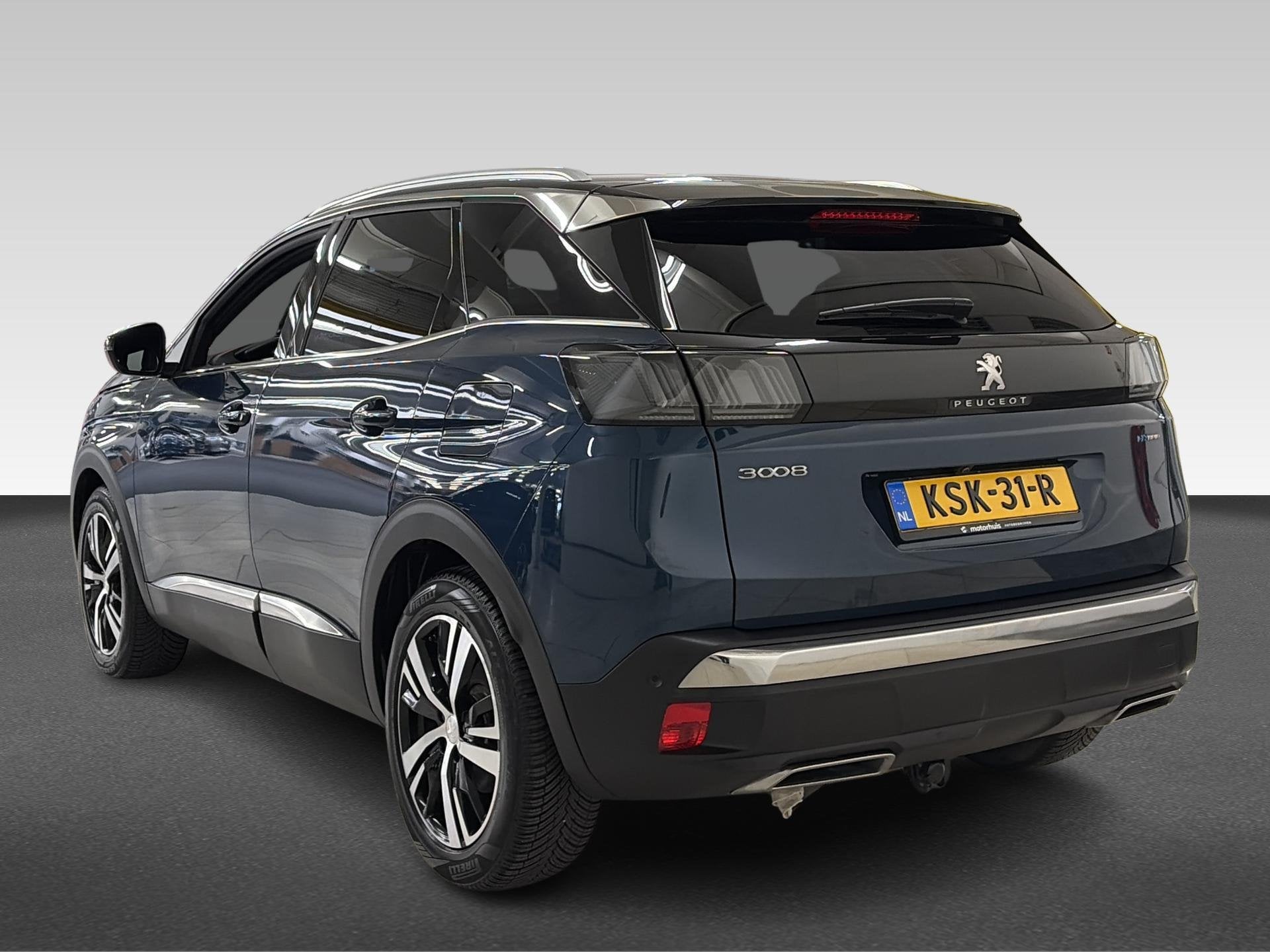 Peugeot 3008 1.6 HYbrid 225 GT, Bedrijf, Hybride Elektrisch/Benzine, 71 km/l, SUV of Terreinwagen