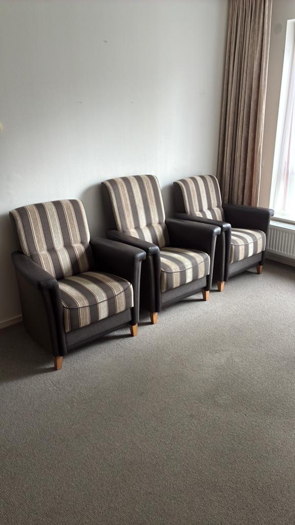 fauteuils, gratis af te halen, Huis en Inrichting, Fauteuils, Ophalen, Zo goed als nieuw