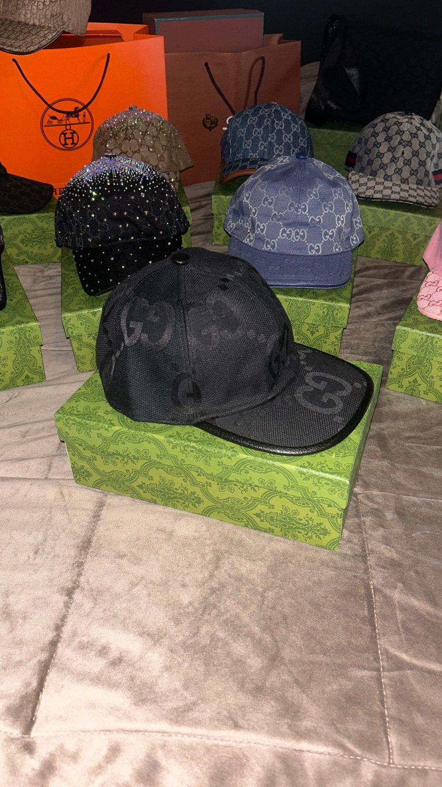 Gucci pet zwart (GG patroon), Ophalen of Verzenden, Zo goed als nieuw