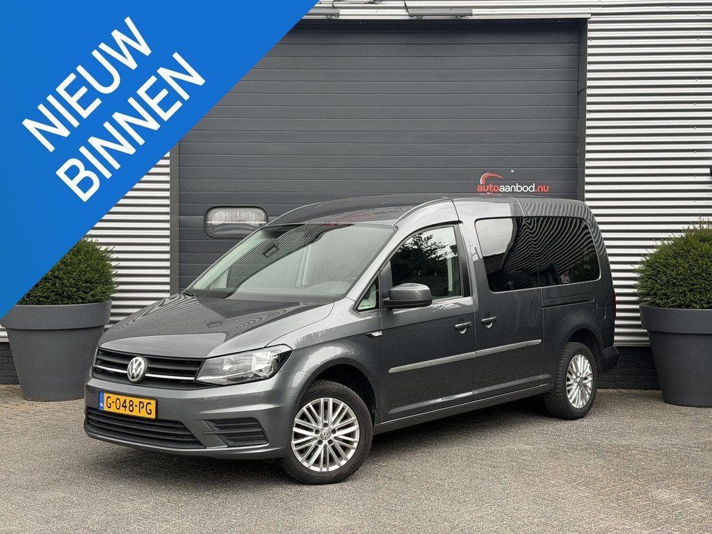 Volkswagen Caddy Maxi 2.0 TDI Trendline 5p Rolstoel Vervoer, Auto's, Volkswagen, Stof, Gebruikt, 4 cilinders, Bedrijf