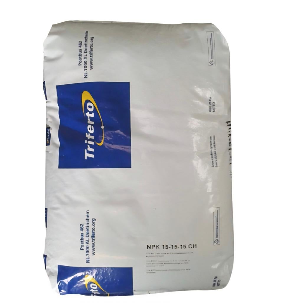 Kunstmest NPK 15-15-15 25kg, Ophalen, Kunstmest