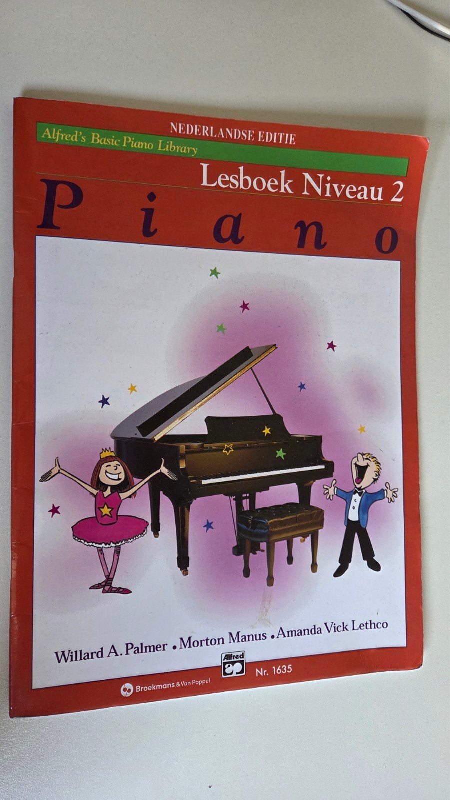 Alfred's Basic Piano Library Lesboek Niveau 2, Muziek en Instrumenten, Ophalen of Verzenden