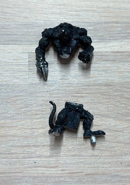 Warhammer Skaven rat ogre metal, Hobby en Vrije tijd, Ophalen of Verzenden, Zo goed als nieuw, Warhammer
